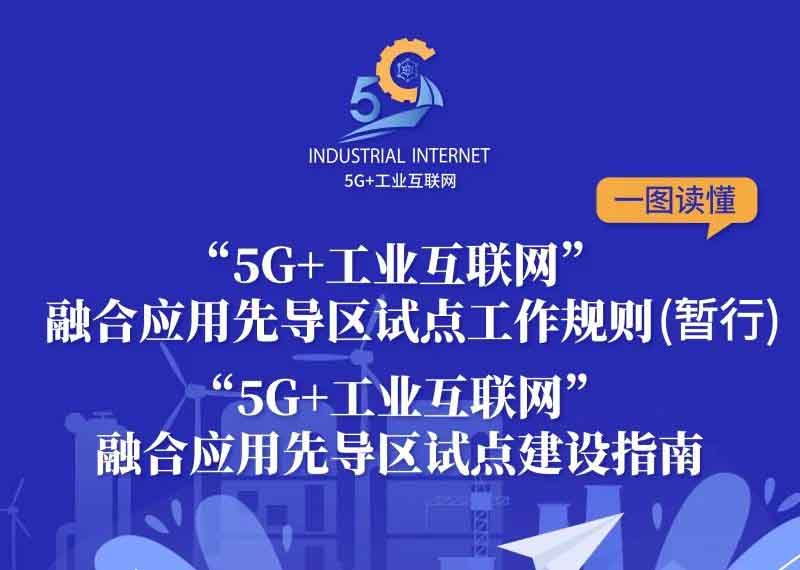 【行业资讯】一图读懂！工信部：《“5G+工业互联网”融合应用先导区试点建设指南》