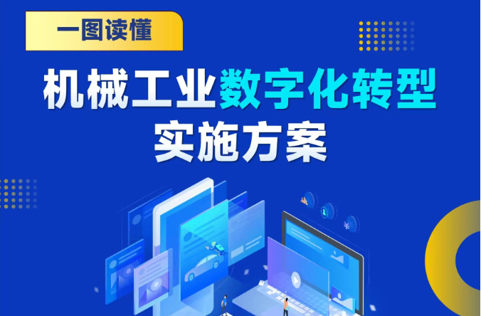 《机械工业数字化转型实施方案（2025-2030）》一图读懂